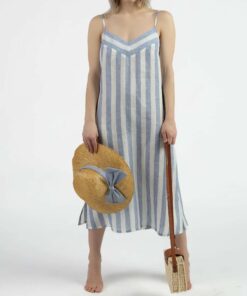 The Striped Slip Dress SA9