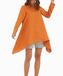 Sunburst Linen Blouse SA21